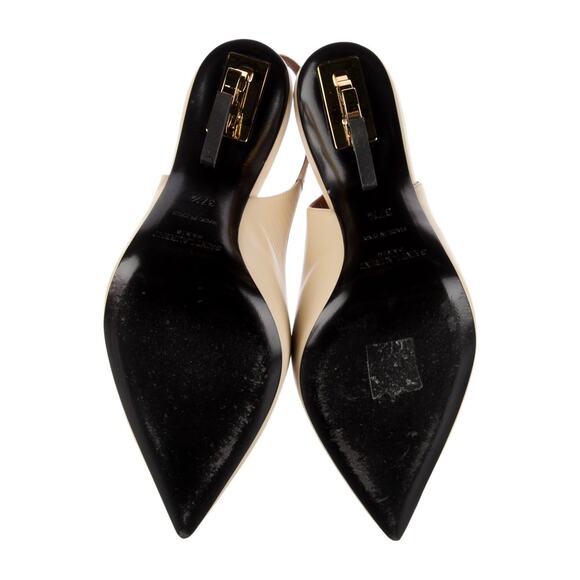 ❤️Saint Laurent Leather Slingback Pumps❤️ - Picture 5 of 5